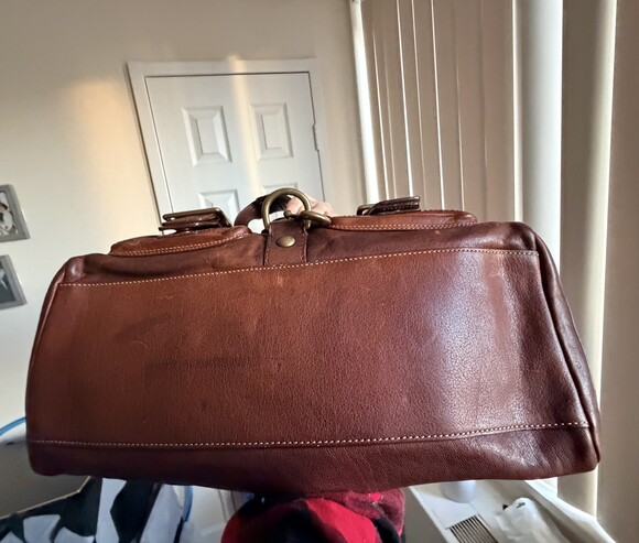 Coach 65thAnniversary Mandy Vintage Y2K Whiskey Brown Leather Shoulder Bag 10330 - Picture 4 of 15